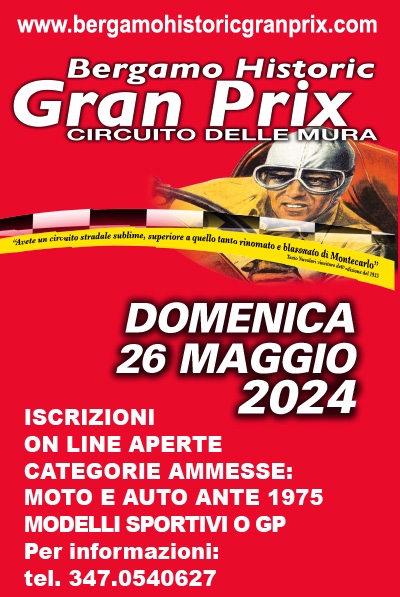 BERGAMO HISTORIC GP 26 May 2024