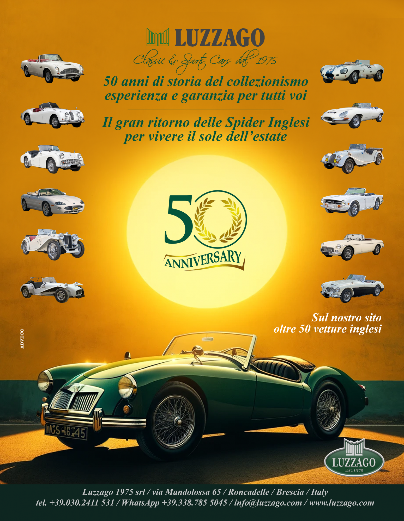 2024 is celebrated! Luzzago celebrates 50 years of history